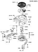 Page D Diagram and Parts List for FH430V AS20 Kawasaki Engine