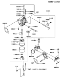 Page B Diagram and Parts List for FH430V AS50 Kawasaki Engine