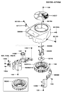 Page D Diagram and Parts List for FH430V BS04 Kawasaki Engine