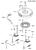 Page F Diagram and Parts List for FH430V BS06 Kawasaki Engine