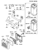 Page A Diagram and Parts List for FH381V CS08 Kawasaki Engine