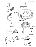 Page F Diagram and Parts List for FH430V AS11 Kawasaki Engine