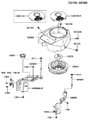 Page D Diagram and Parts List for FH430V BS14 Kawasaki Engine
