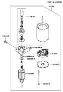 Page K Diagram and Parts List for FH381V BS20 Kawasaki Engine