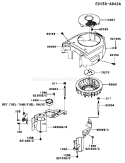 Page D Diagram and Parts List for FH430V BS34 Kawasaki Engine