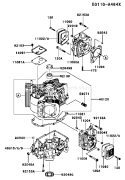 Page E Diagram and Parts List for FH381V BS51 Kawasaki Engine