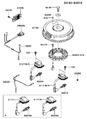 Page F Diagram and Parts List for FH430V AS54 Kawasaki Engine