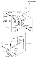 Page C Diagram and Parts List for FH430V BS05 Kawasaki Engine