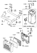 Page A Diagram and Parts List for FH430V CS10 Kawasaki Engine