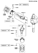 Page J Diagram and Parts List for FH430V CS24 Kawasaki Engine