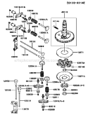 Page L Diagram and Parts List for FH430V CS25 Kawasaki Engine