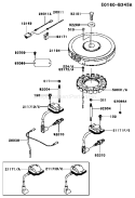 Page F Diagram and Parts List for FH430V AS33 Kawasaki Engine