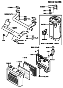 Page A Diagram and Parts List for FH430V DS01 Kawasaki Engine