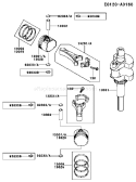 Page J Diagram and Parts List for FH430V BS12 Kawasaki Engine