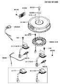 Page F Diagram and Parts List for FH430V DS11 Kawasaki Engine
