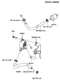 Part Location Diagram of 92192-7043 Kawasaki DISCONTINUED