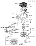 Page D Diagram and Parts List for FH430V DS23 Kawasaki Engine