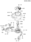 Page D Diagram and Parts List for FH430V DS50 Kawasaki Engine