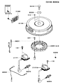 Page F Diagram and Parts List for FH430V DS50 Kawasaki Engine