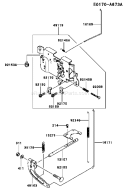 Page C Diagram and Parts List for FH430V ES24 Kawasaki Engine