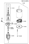 Page K Diagram and Parts List for FH430V BS05 Kawasaki Engine