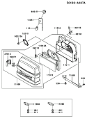 Page A Diagram and Parts List for FH451V AS05 Kawasaki Engine