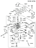 Page B Diagram and Parts List for FH451V AS06 Kawasaki Engine