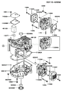 Page E Diagram and Parts List for FH451V AS10 Kawasaki Engine