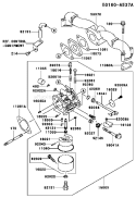 Page B Diagram and Parts List for FH451V AS11 Kawasaki Engine