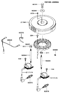 Page F Diagram and Parts List for FH451V AS11 Kawasaki Engine