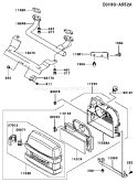 Page A Diagram and Parts List for FH451V AS17 Kawasaki Engine
