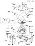 Page D Diagram and Parts List for FH451V AS04 Kawasaki Engine