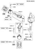 Page J Diagram and Parts List for FH451V BS10 Kawasaki Engine