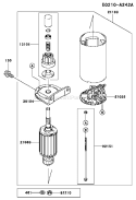 Page K Diagram and Parts List for FH451V BS12 Kawasaki Engine