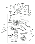 Page B Diagram and Parts List for FH451V BS12 Kawasaki Engine
