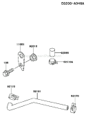 Page G Diagram and Parts List for FH451V BS12 Kawasaki Engine