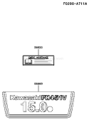 Page H Diagram and Parts List for FH451V BS50 Kawasaki Engine