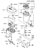 Page A Diagram and Parts List for FH480V AS24 Kawasaki Engine