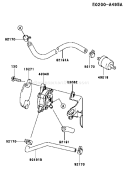 Page G Diagram and Parts List for FH480V AS24 Kawasaki Engine