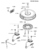 Page F Diagram and Parts List for FH480V BS23 Kawasaki Engine