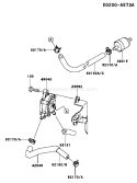 Page G Diagram and Parts List for FH480V BS23 Kawasaki Engine