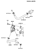 Page G Diagram and Parts List for FH480V CS22 Kawasaki Engine