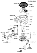 Page D Diagram and Parts List for FH480V DS20 Kawasaki Engine