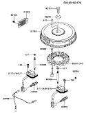 Page F Diagram and Parts List for FH480V DS20 Kawasaki Engine