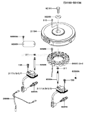 Page F Diagram and Parts List for FH480V DS21 Kawasaki Engine
