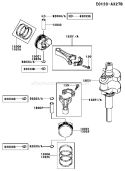 Page J Diagram and Parts List for FH480V DS24 Kawasaki Engine