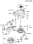 Page D Diagram and Parts List for FH480V DS24 Kawasaki Engine