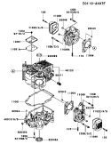 Page E Diagram and Parts List for FH480V DS24 Kawasaki Engine