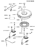 Page F Diagram and Parts List for FH480V DS24 Kawasaki Engine