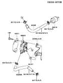 Page G Diagram and Parts List for FH480V DS24 Kawasaki Engine